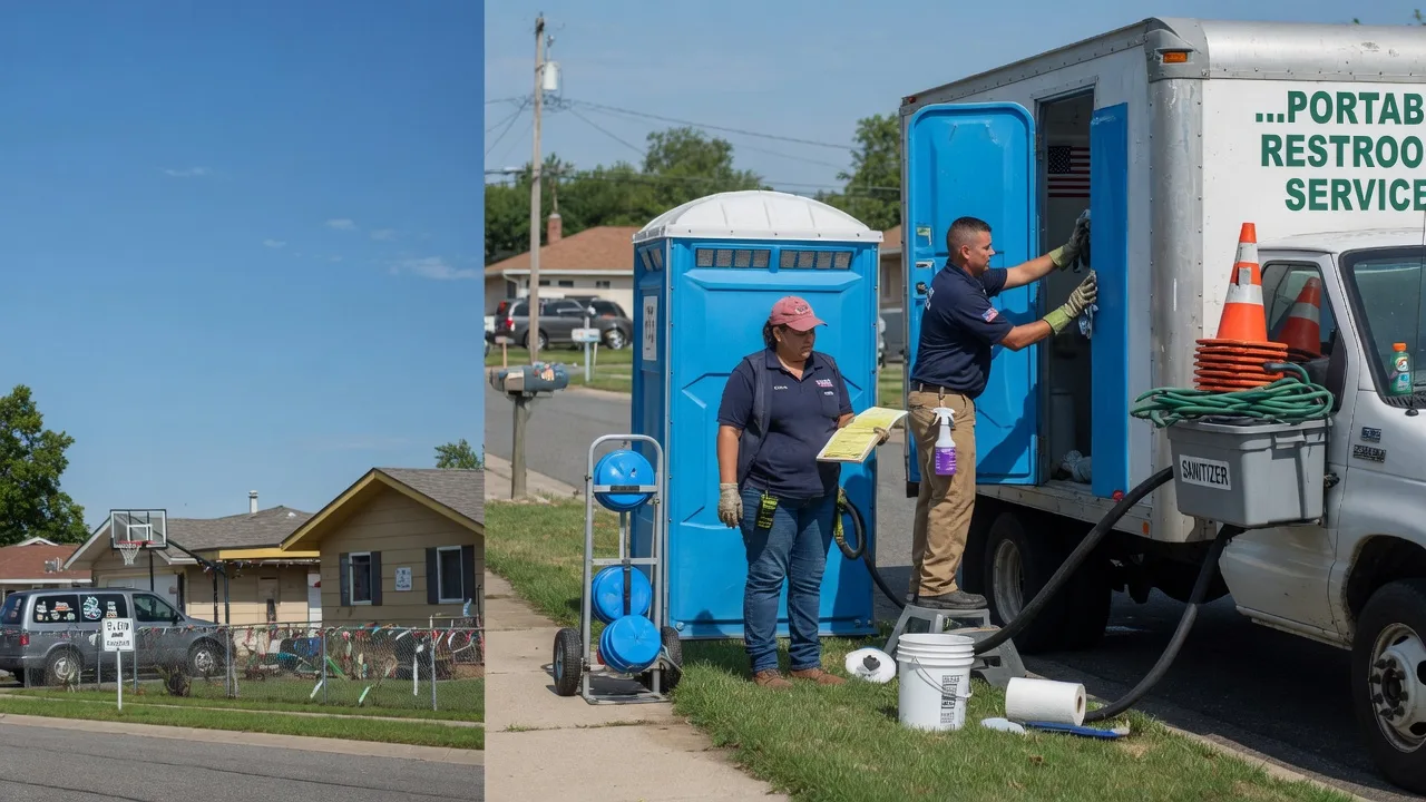 Portable Toilet Rental in Gilbert, AR near me